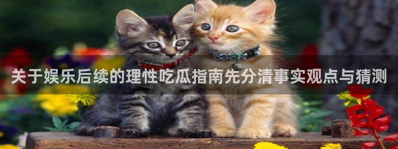 最新热门资讯:关于娱乐后续的理性吃瓜指南先分清事实观点与猜测